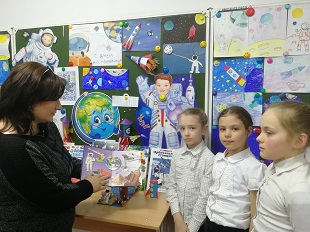 12 апреля 2022 г. Видео-урок «Полет к звездам». Козетская СБ