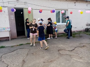 1 июня 2022 г. Развлекательная программа для детей и родителей ко Дню защиты детей «Маленькие дети на большой планете». Козетская СБ