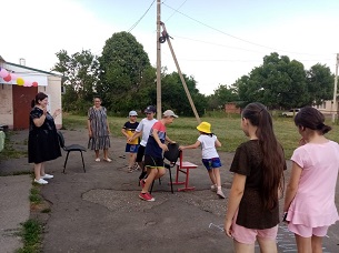 1 июня 2022 г. Развлекательная программа для детей и родителей ко Дню защиты детей «Маленькие дети на большой планете». Козетская СБ