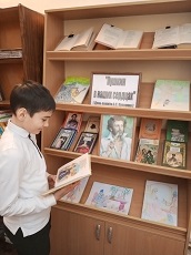 10 февраля 2023 г. Литературный час «Пушкин в наших сердцах», Новобжегокайская СБ