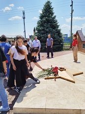 22 июня 2023 г. Час памяти «Первые дни войны». Старобжегокайская СБ