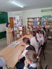 21 сентября 2023 г. Беседа по половому воспитанию подростков «Гигиена девочки-подростка». Старобжегокайская СБ