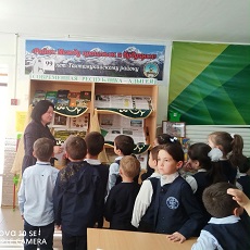 23 октября 2023 г. Библиотечный урок-экскурсия «Знакомимся с библиотекой» Старобжегокайская СБ