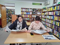 4 марта 2024 г. Информационный час «Выборы на страницах газет». Старобжегокайская СБ