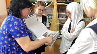 4 октября 2024 г. Книжная выставка-экспозиция «Тахтамукайский район: между прошлым и будущим». Старобжегокайская СБ