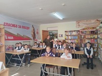 7 ноября 2025 г. Библиотечный урок «Хранилище книг – библиотека». Старобжегокайская СБ